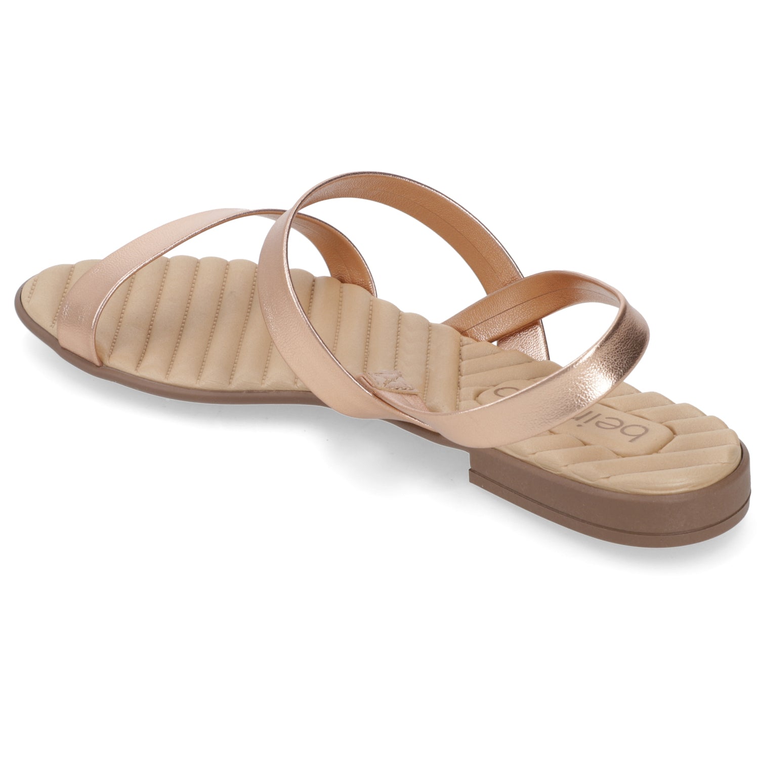 Sandalia Rose Gold Beira Rio Ecocuero Metalizado 35 / Rose Gold