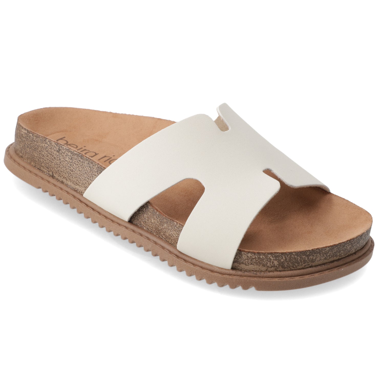 Sandalia Blanco OFF Beira Rio Ecocuero 35 / Blanco OFF