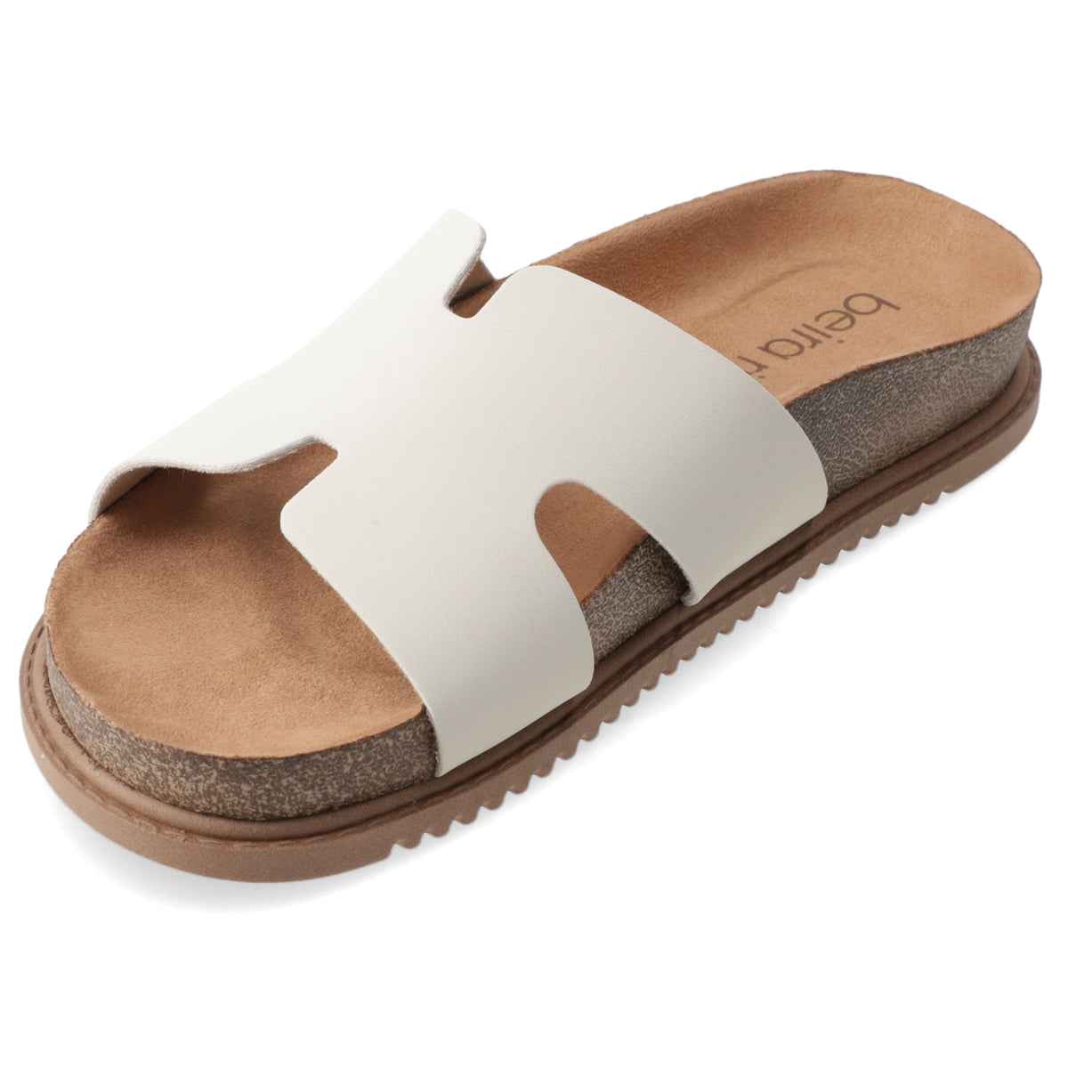 Sandalia Blanco OFF Beira Rio Ecocuero 35 / Blanco OFF