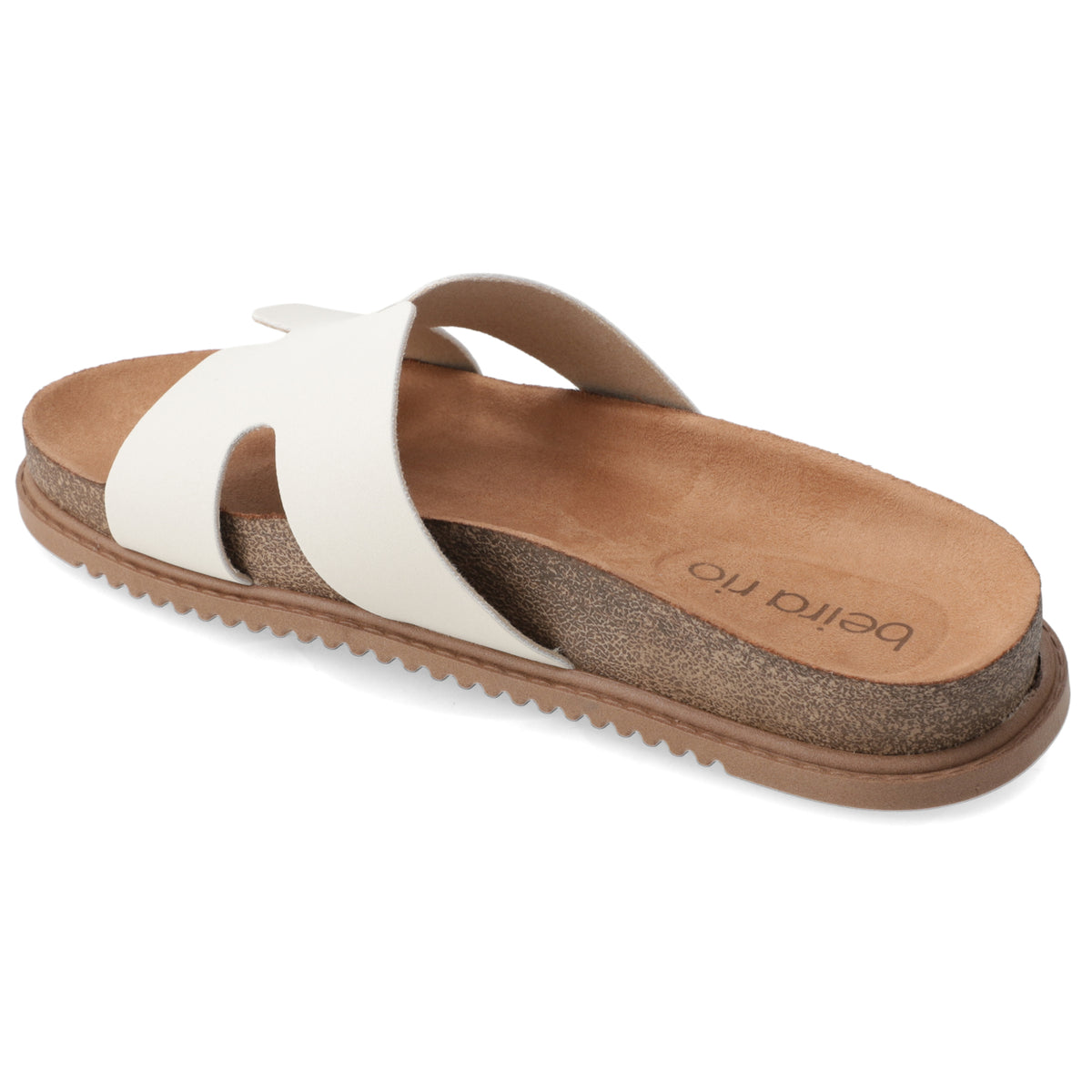 Sandalia Blanco OFF Beira Rio Ecocuero 35 / Blanco OFF