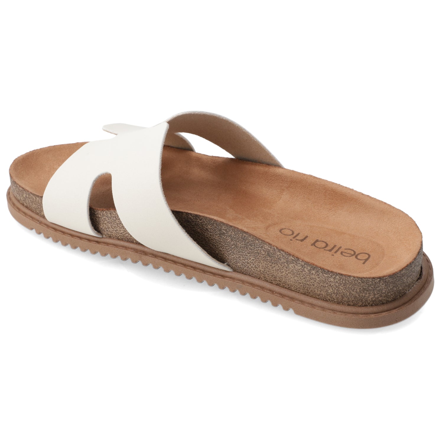 Sandalia Blanco OFF Beira Rio Ecocuero 35 / Blanco OFF