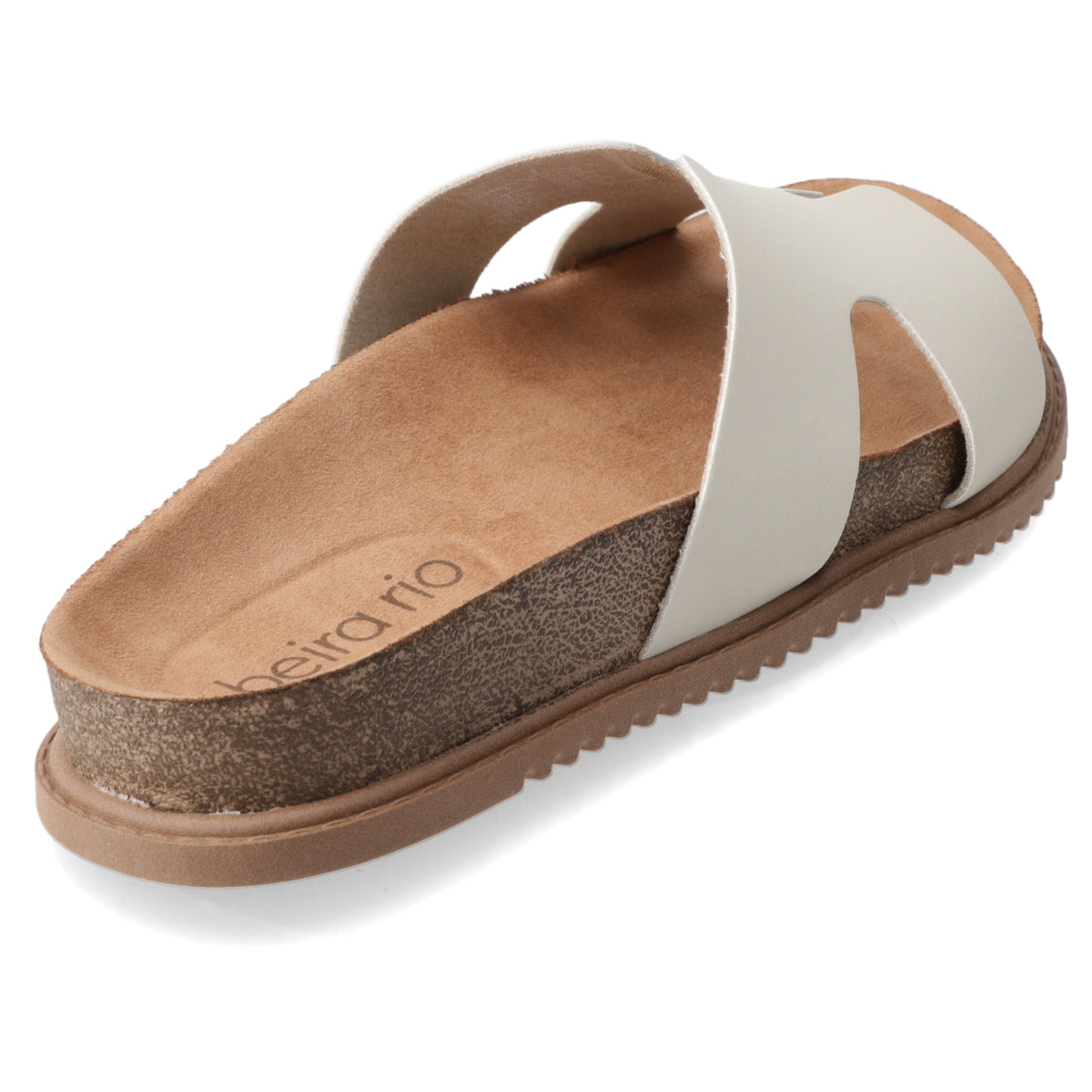 Sandalia Blanco OFF Beira Rio Ecocuero 35 / Blanco OFF