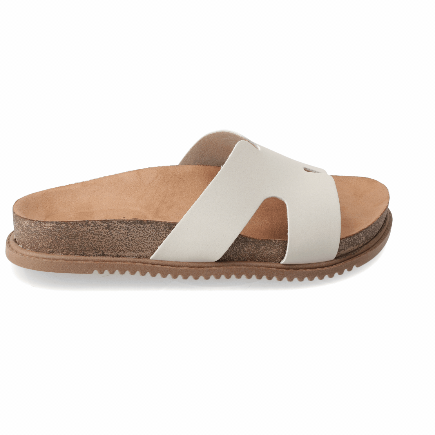 Sandalia Blanco OFF Beira Rio Ecocuero 35 / Blanco OFF