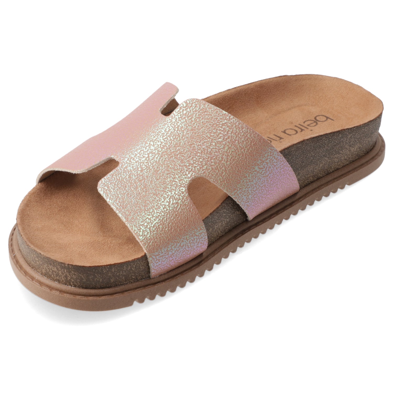 Sandalia Nude Beira Rio Ecocuero 35 / Nude