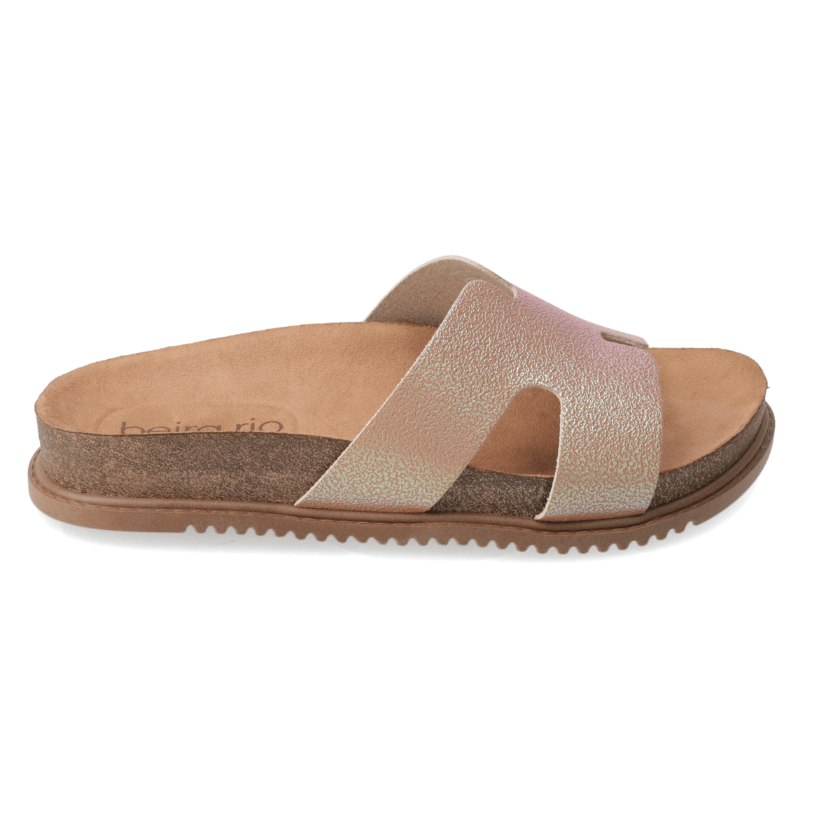 Sandalia Nude Beira Rio Ecocuero 35 / Nude