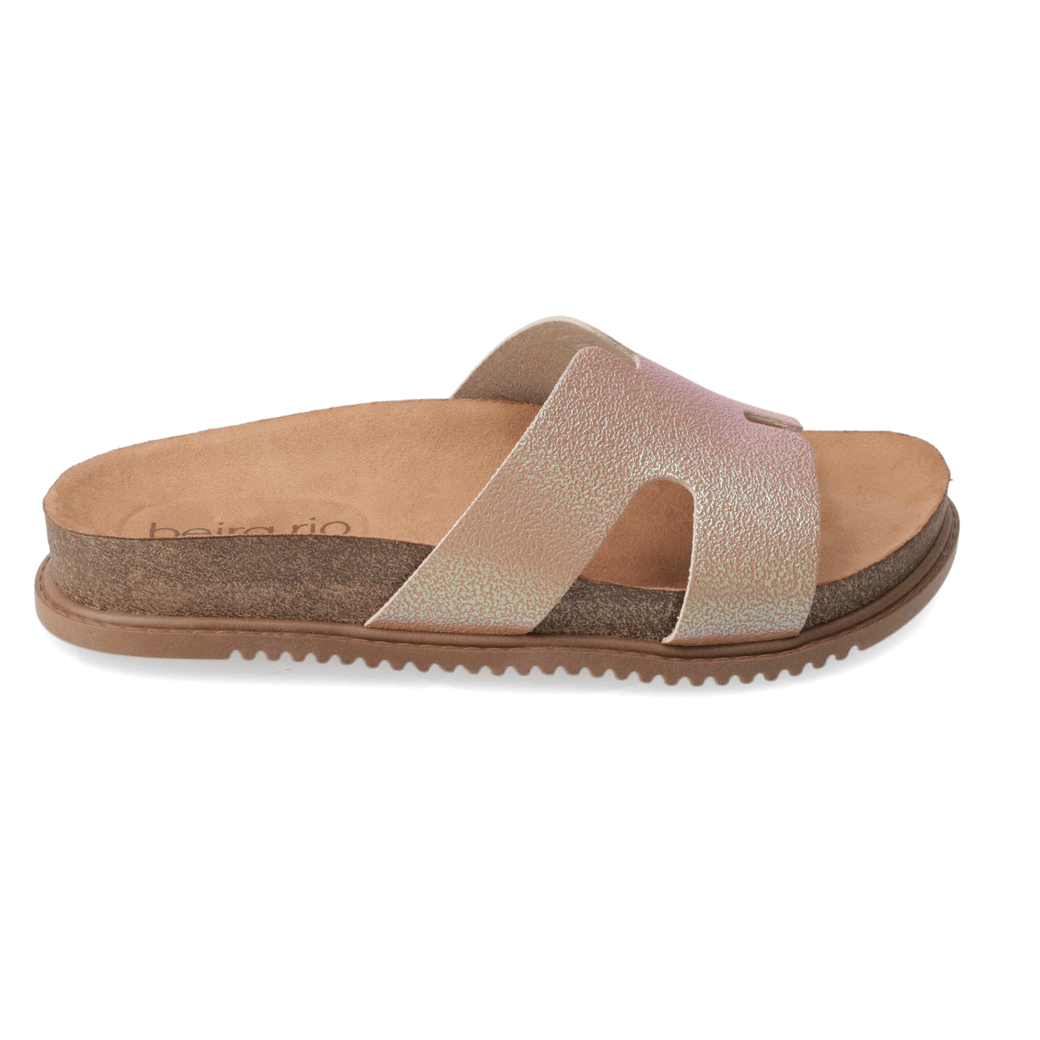 Sandalia Nude Beira Rio Ecocuero 35 / Nude