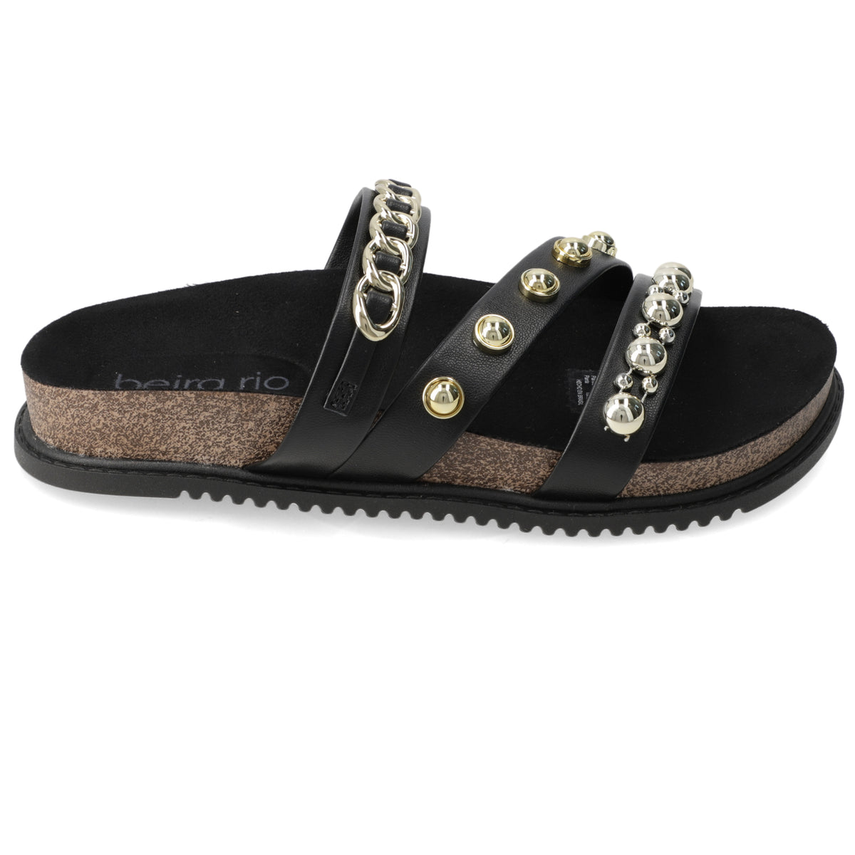 Sandalia Negro Beira Rio Ecocuero 35 / Negro