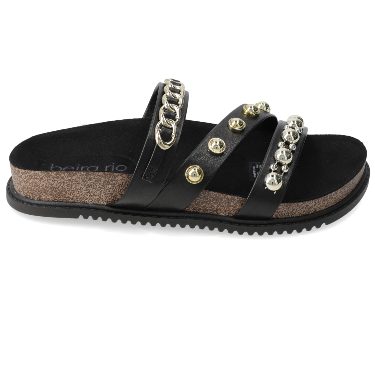 Sandalia Negro Beira Rio Ecocuero 35 / Negro