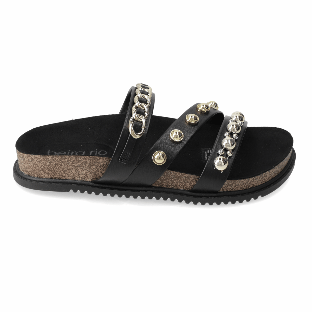 Sandalia Negro Beira Rio Ecocuero 35 / Negro