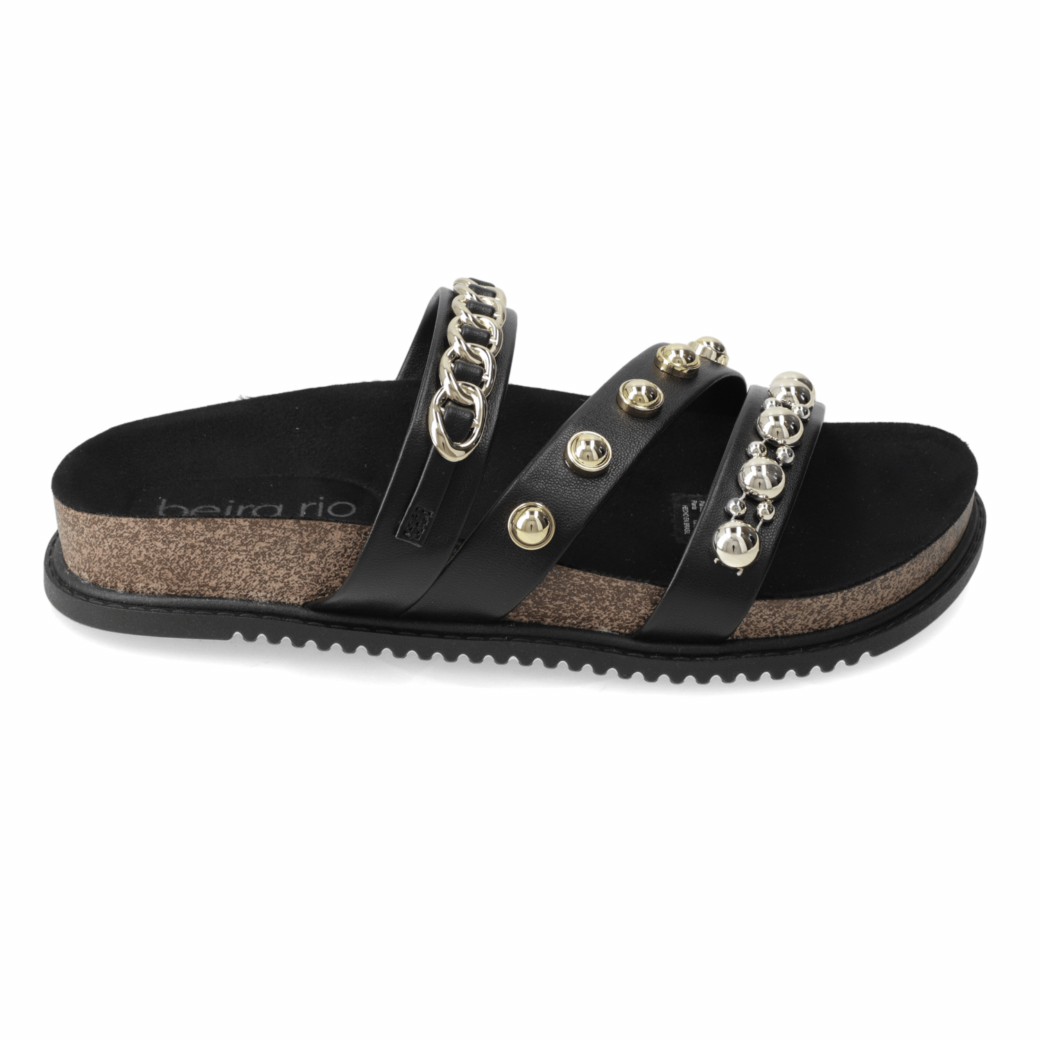 Sandalia Negro Beira Rio Ecocuero 35 / Negro