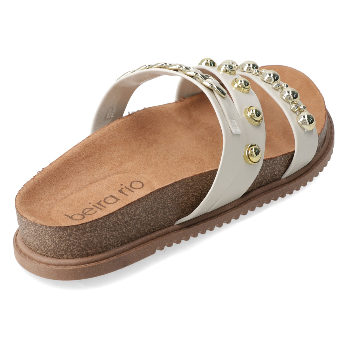 Sandalia Blanco OFF Beira Rio Ecocuero 35 / Blanco OFF