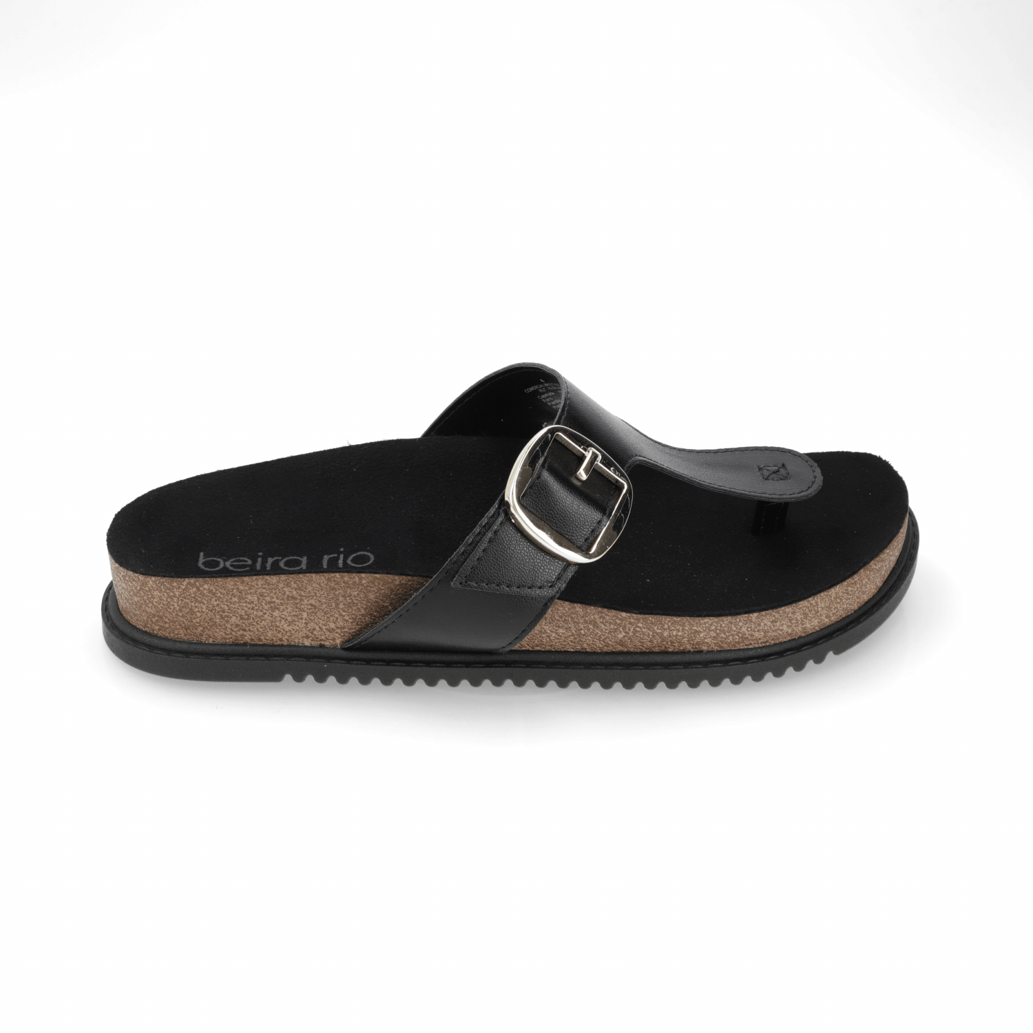 Sandalia Plana Negra Beira Rio 34 / Negro