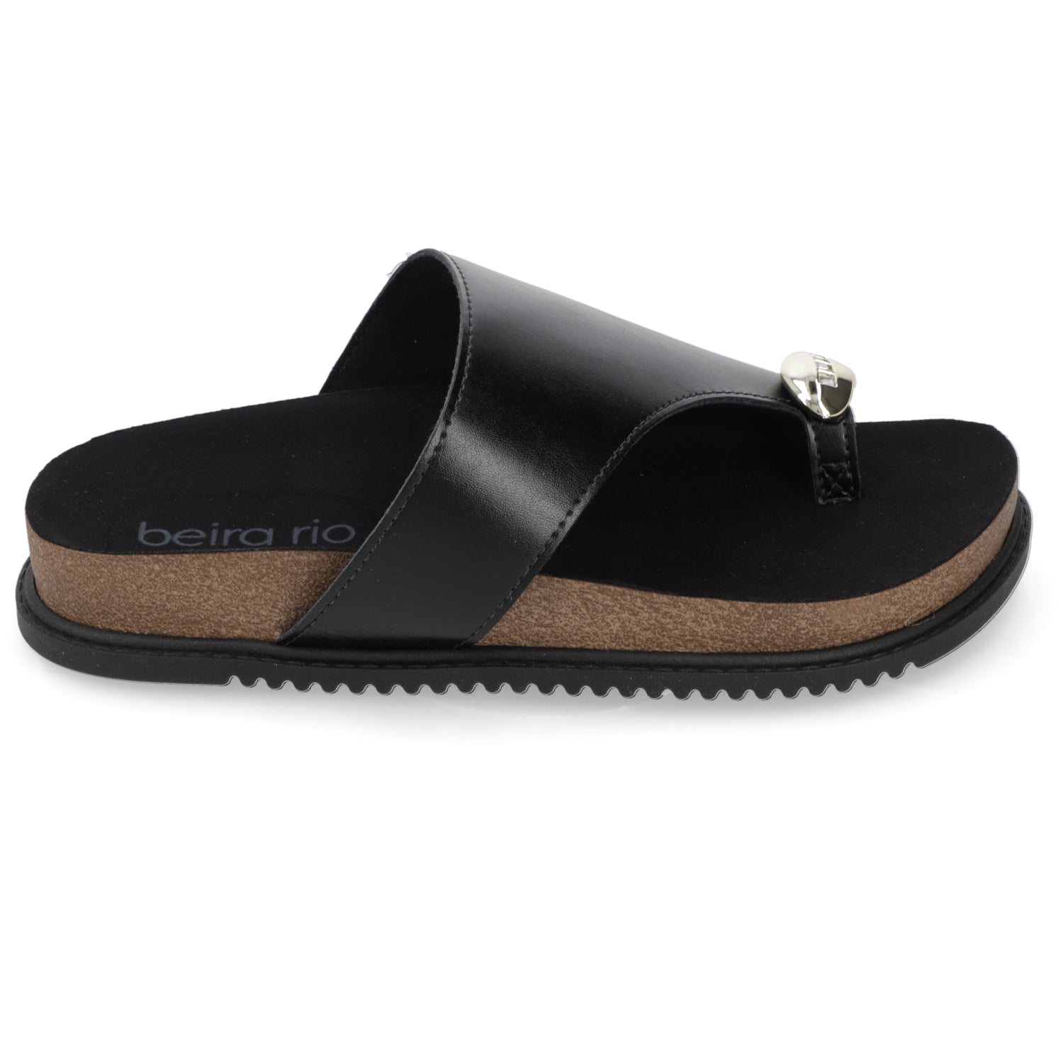 Sandalia Negro Beira Rio 35 / Negro