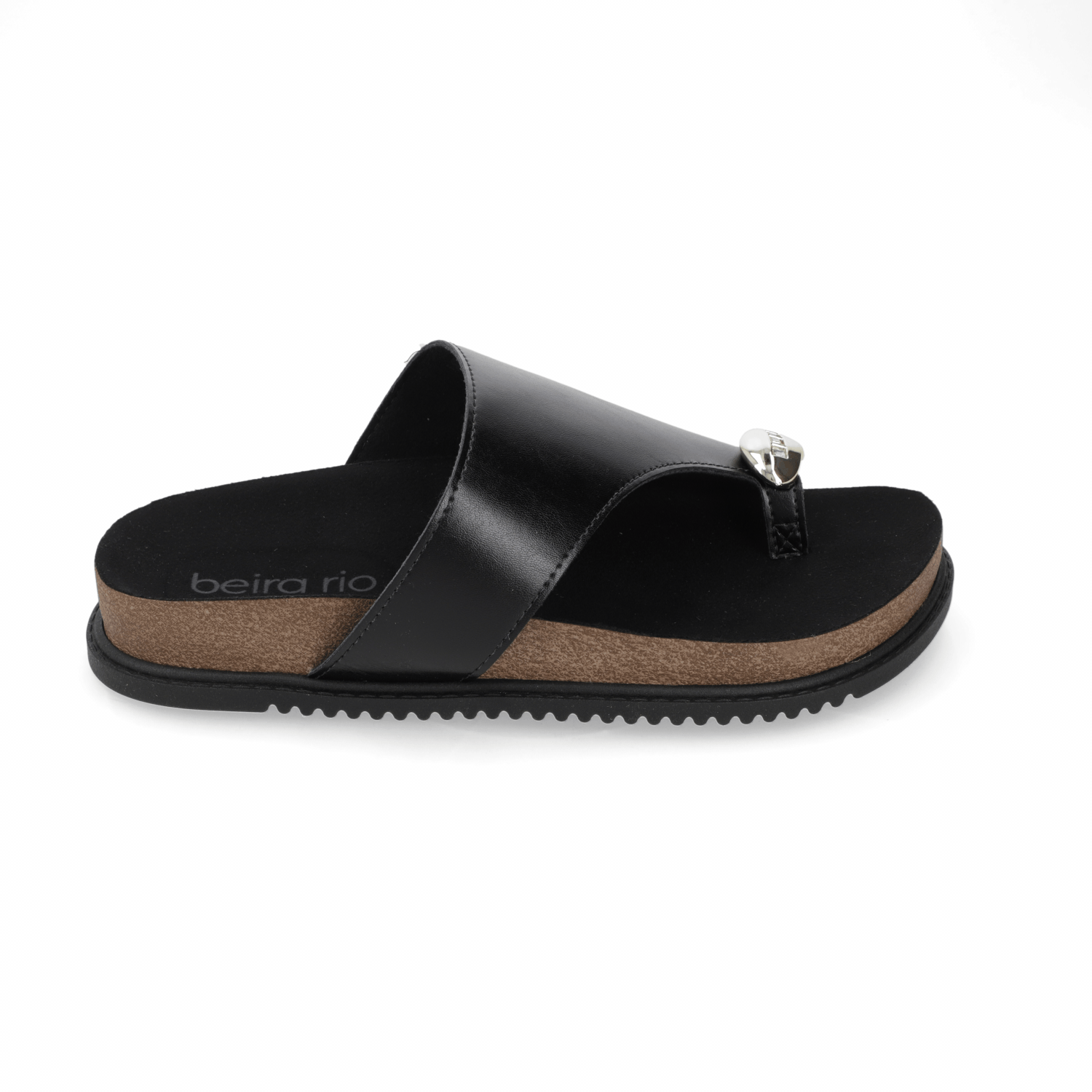 Sandalia Negro Beira Rio 35 / Negro