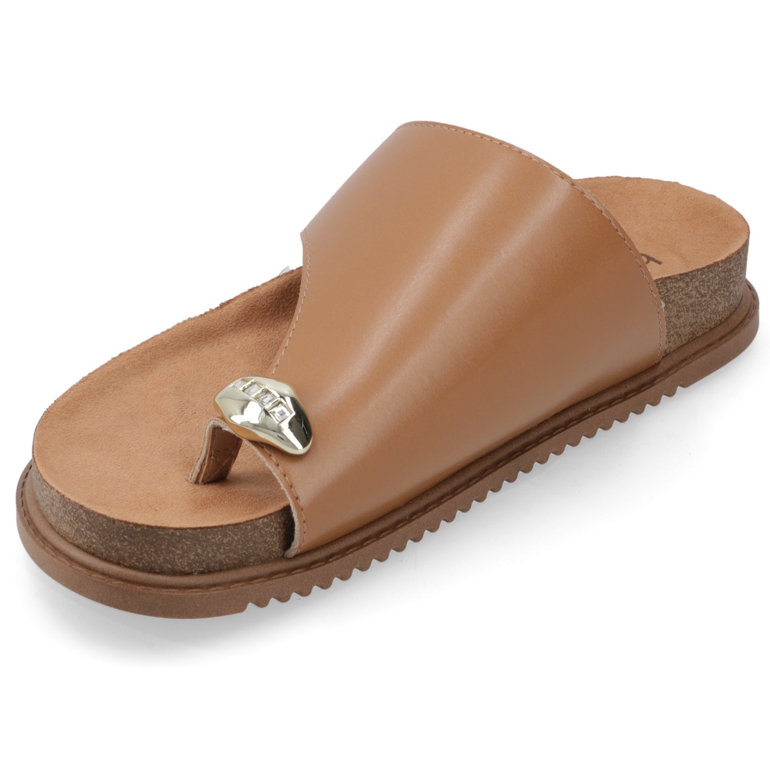 Sandalia Camel Beira Rio 35 / Camel