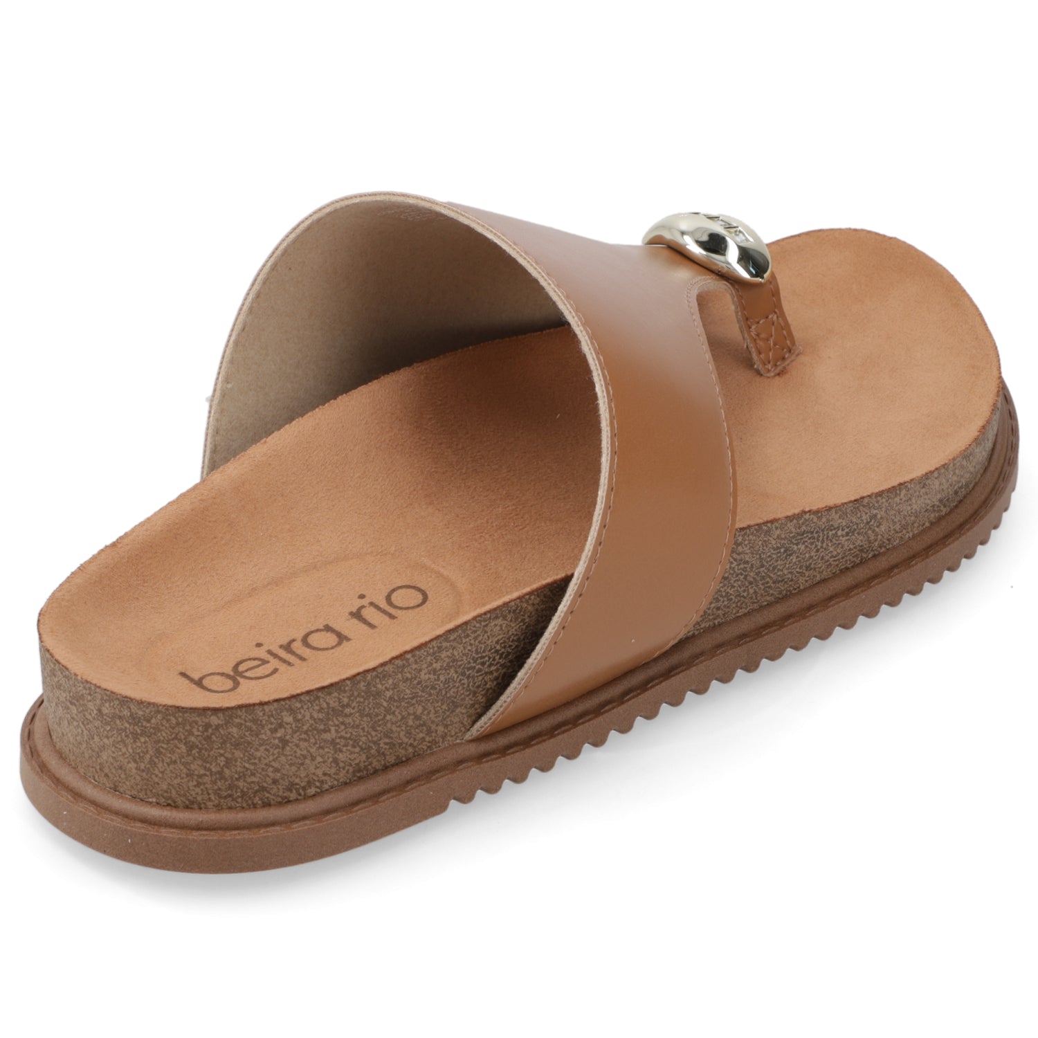 Sandalia Camel Beira Rio 35 / Camel