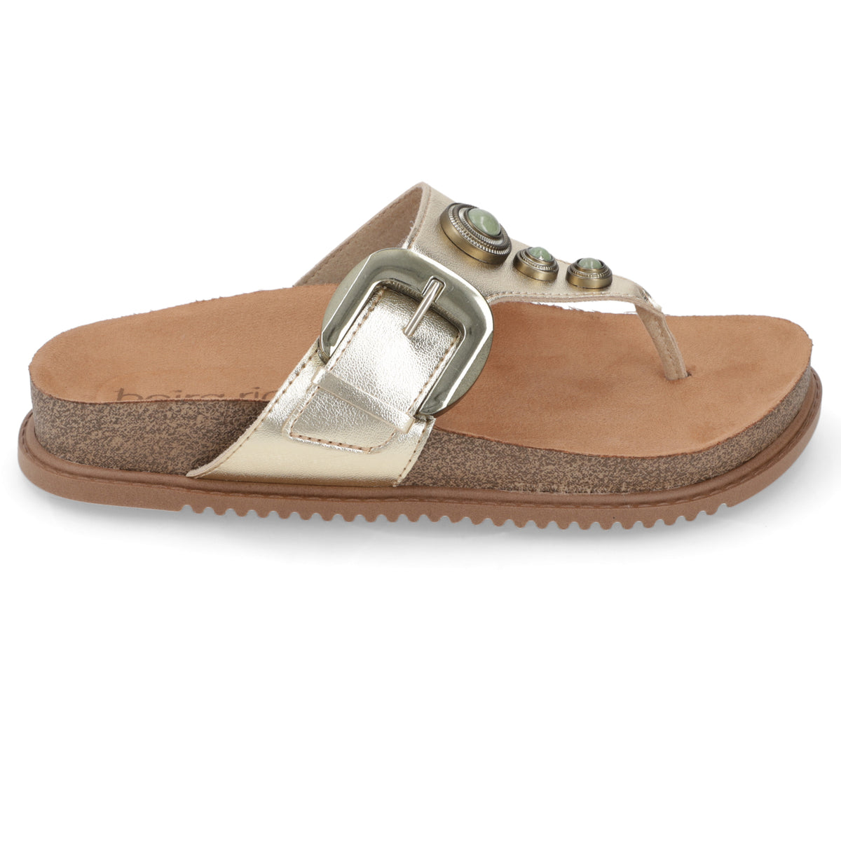 Sandalia Dorado Beira Rio 35 / Dorado