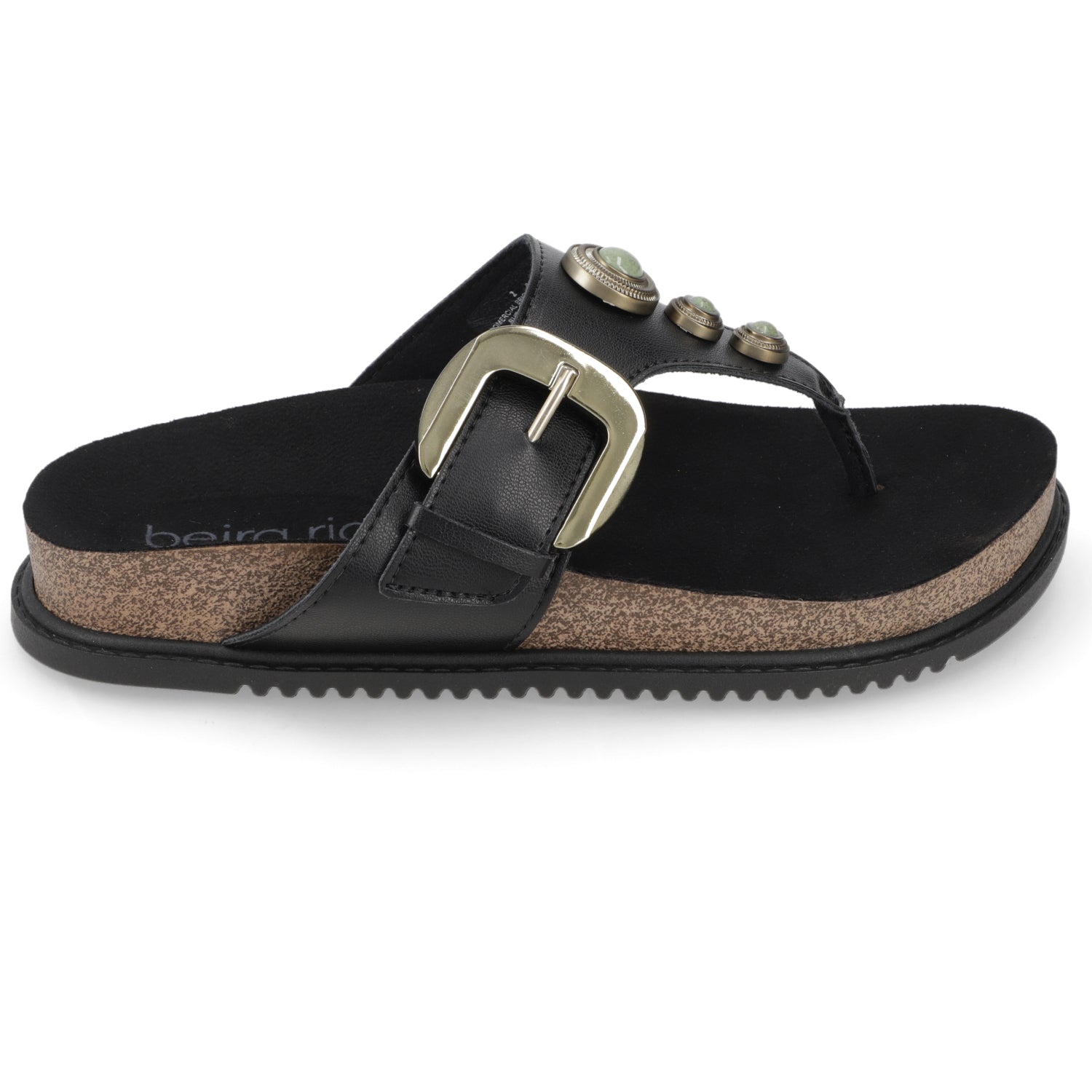 Sandalia Negro Beira Rio 35 / Negro