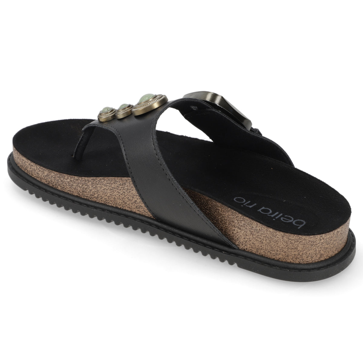 Sandalia Negro Beira Rio 35 / Negro