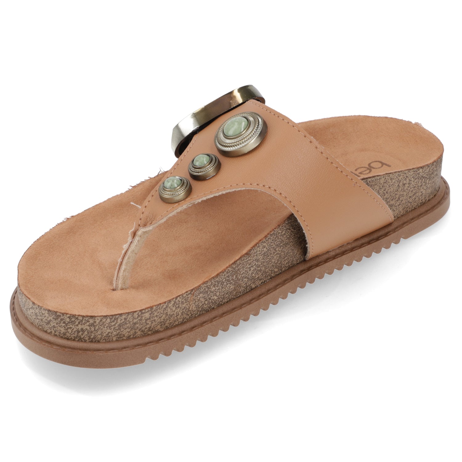 Sandalia Camel Beira Rio 35 / Camel
