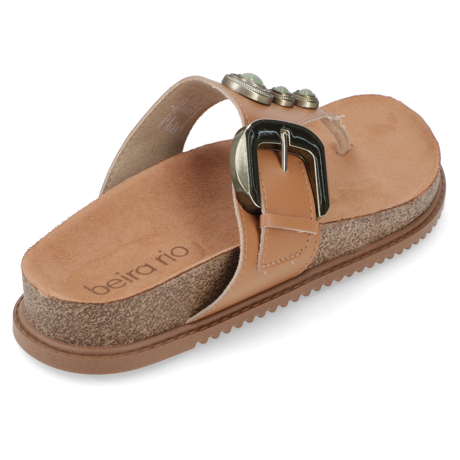 Sandalia Camel Beira Rio 35 / Camel