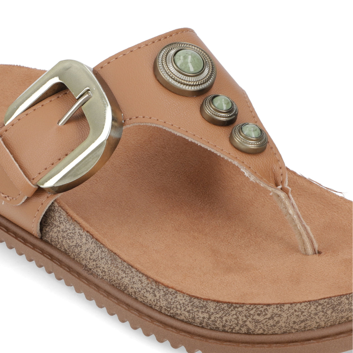 Sandalia Camel Beira Rio 35 / Camel