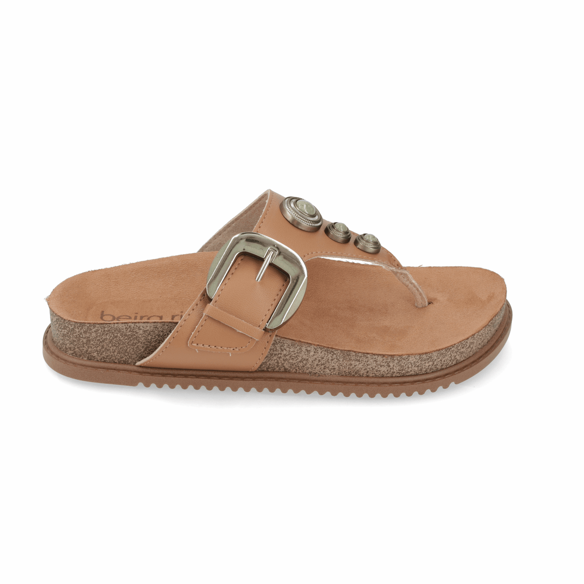 Sandalia Camel Beira Rio 35 / Camel