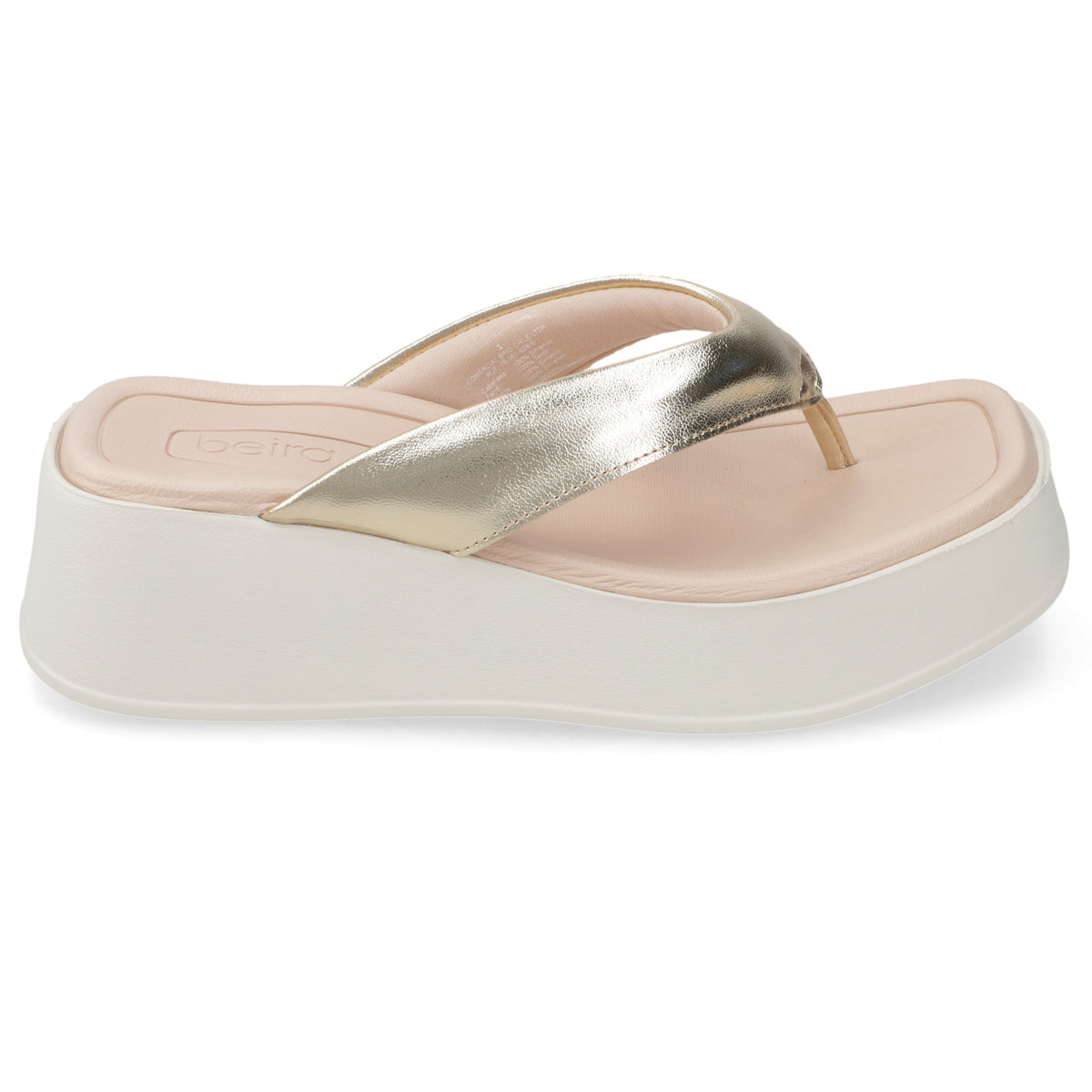 Sandalia Dorado Beira Rio 35 / Dorado