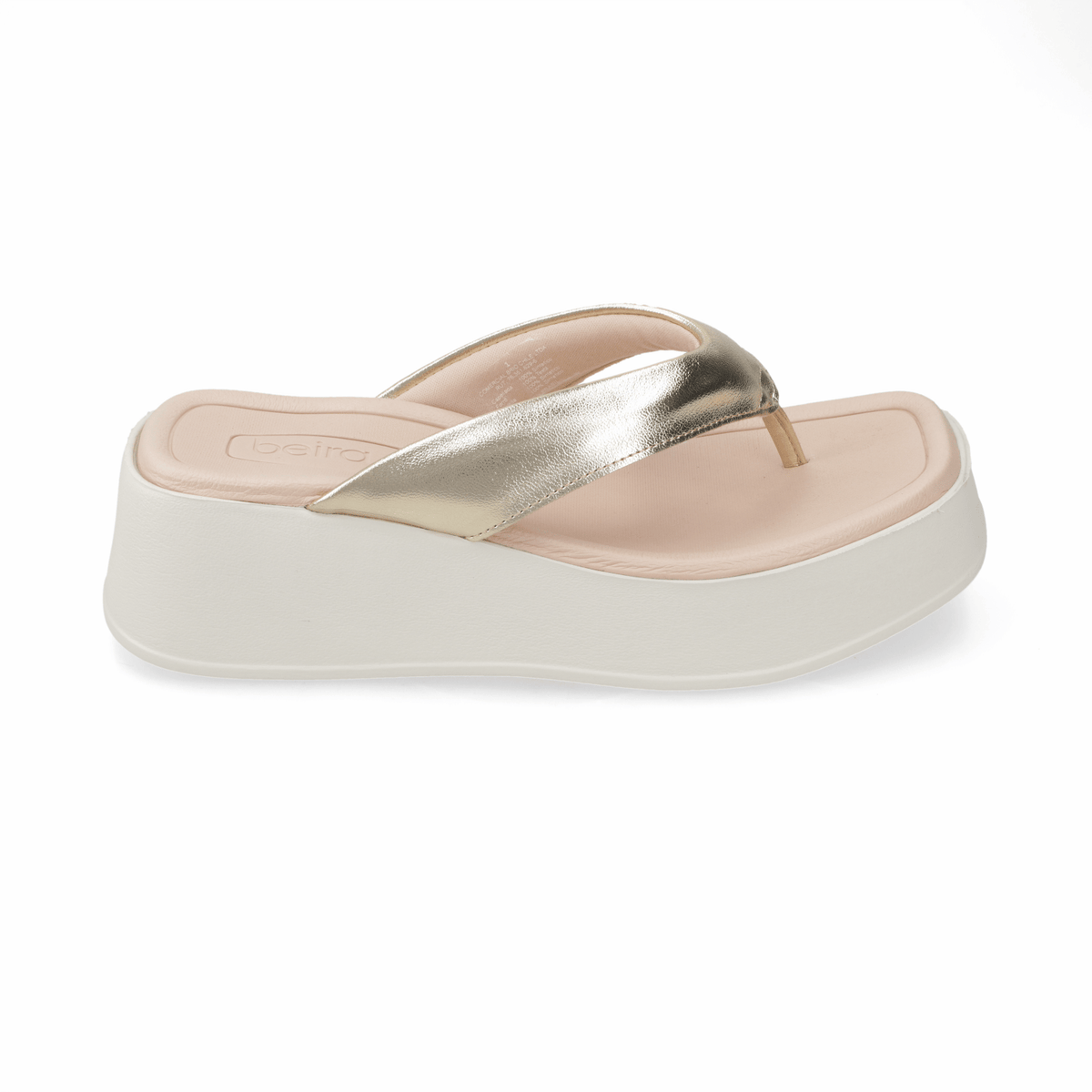 Sandalia Dorado Beira Rio 35 / Dorado