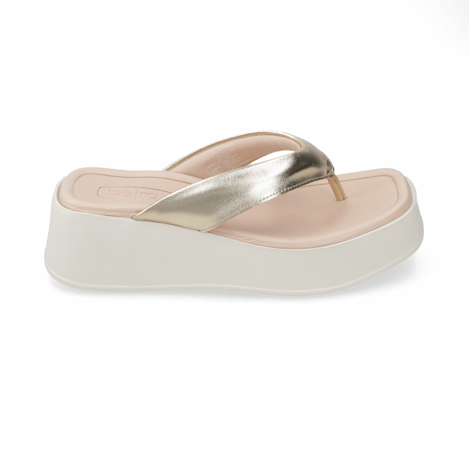 Sandalia Dorado Beira Rio 35 / Dorado