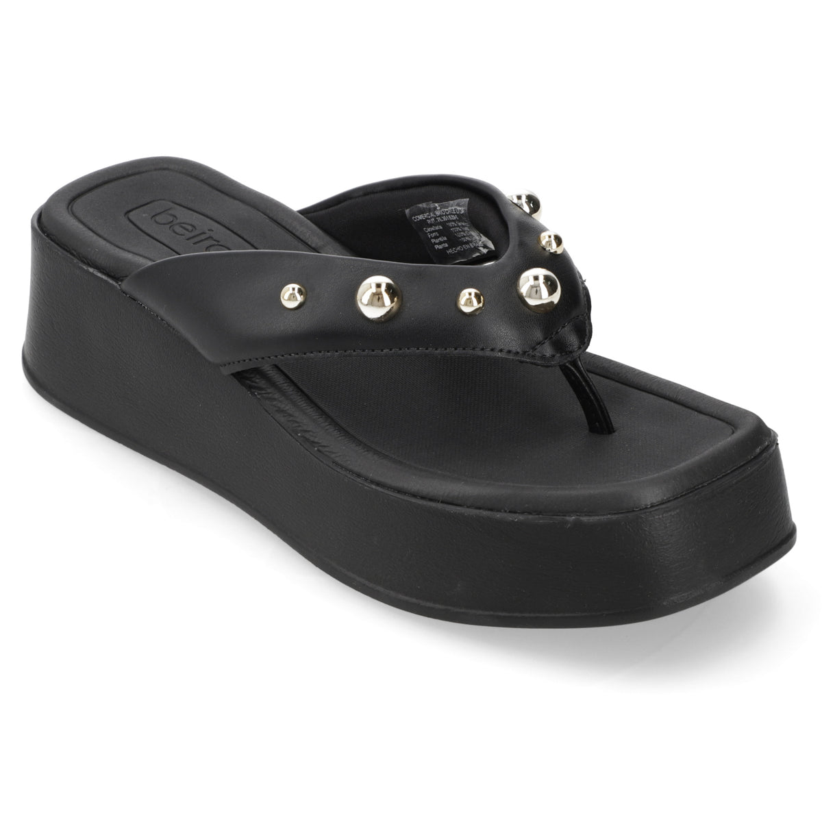 Sandalia Negro Beira Rio Ecocuero 35 / Negro