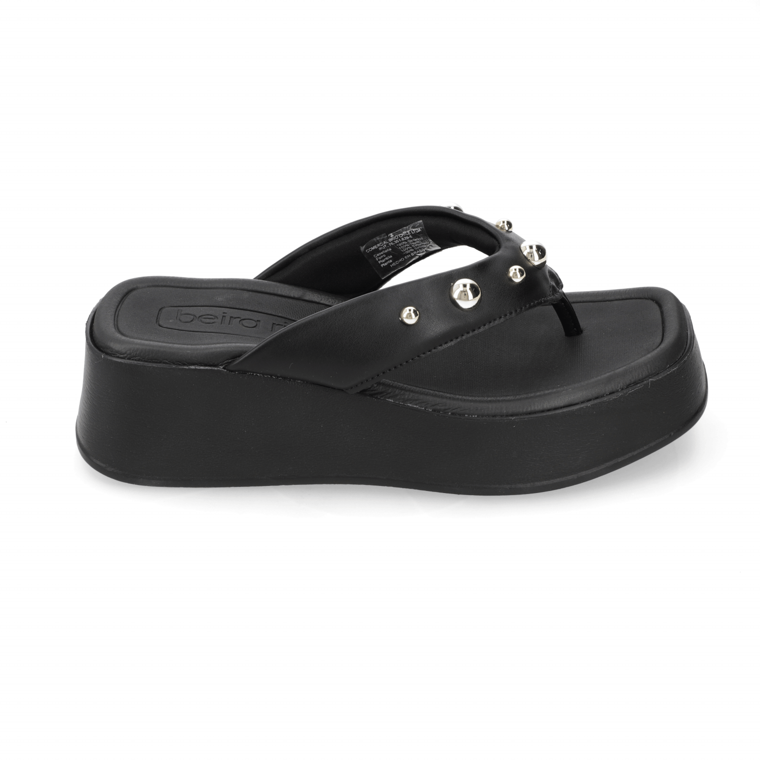 Sandalia Negro Beira Rio Ecocuero 35 / Negro