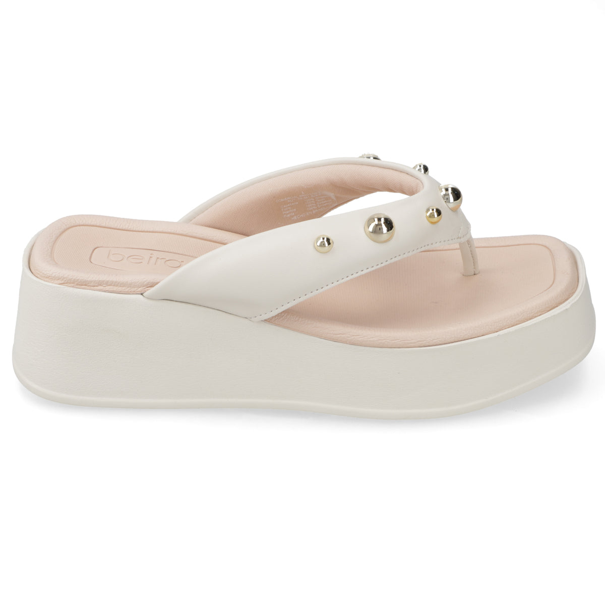 Sandalia Blanco OFF Beira Rio 35 / Blanco OFF