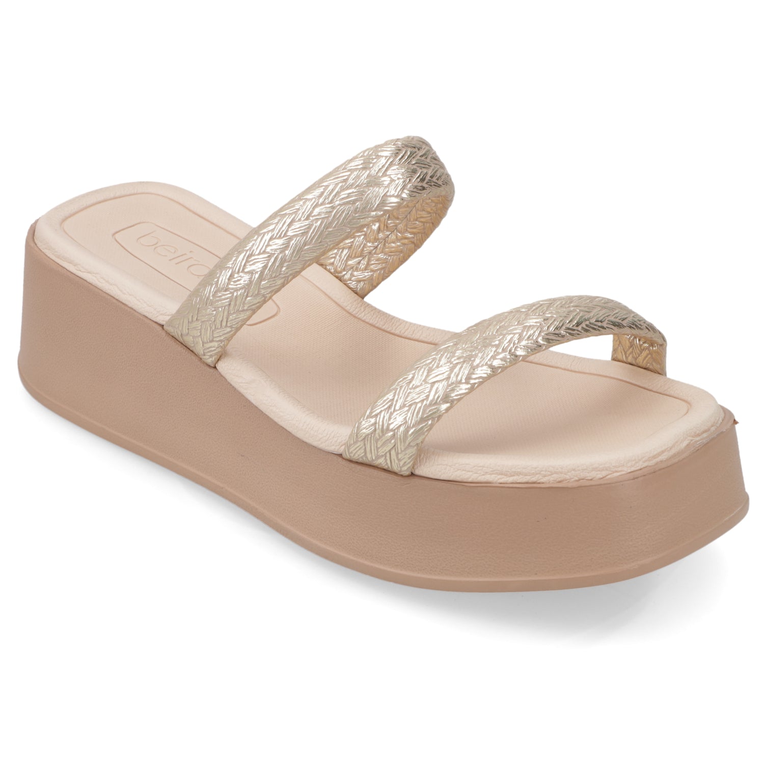 Sandalia Crema Beira Rio 35 / Crema