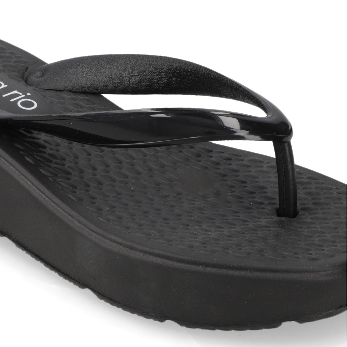 Sandalia Negra Beira Rio 35 / Negro