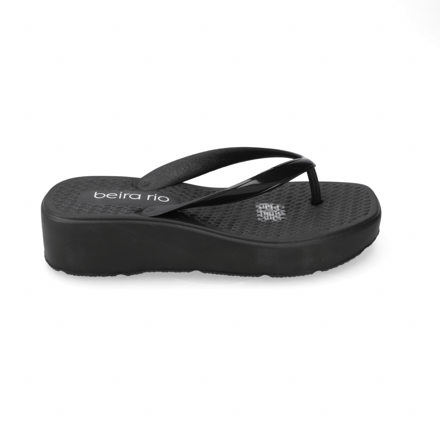 Sandalia Negra Beira Rio 35 / Negro