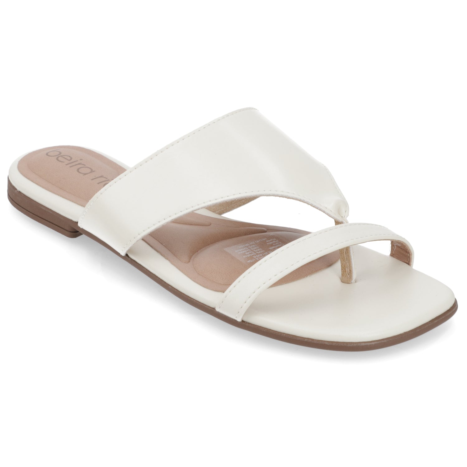 Sandalia Blanco OFF Beira Rio Ecocuero 35 / Blanco OFF