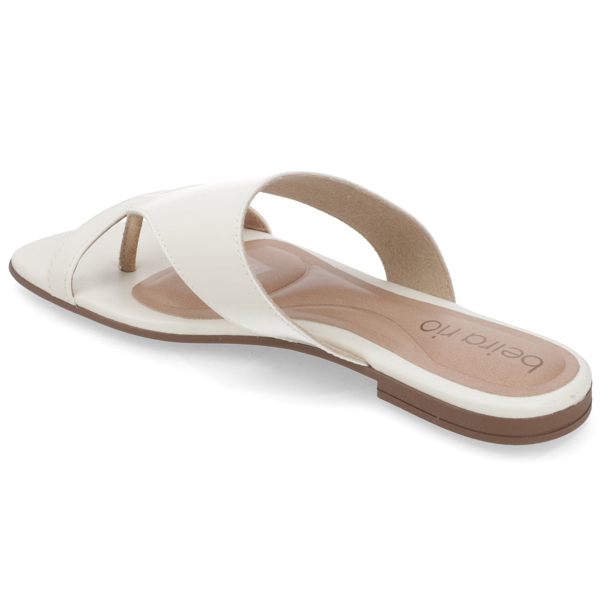 Sandalia Blanco OFF Beira Rio Ecocuero 35 / Blanco OFF