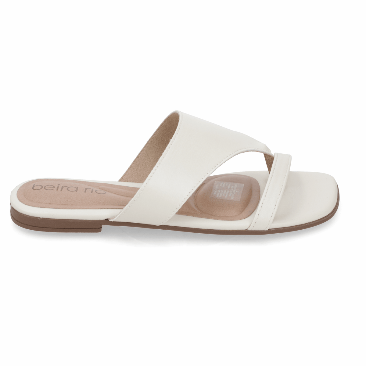 Sandalia Blanco OFF Beira Rio Ecocuero 35 / Blanco OFF