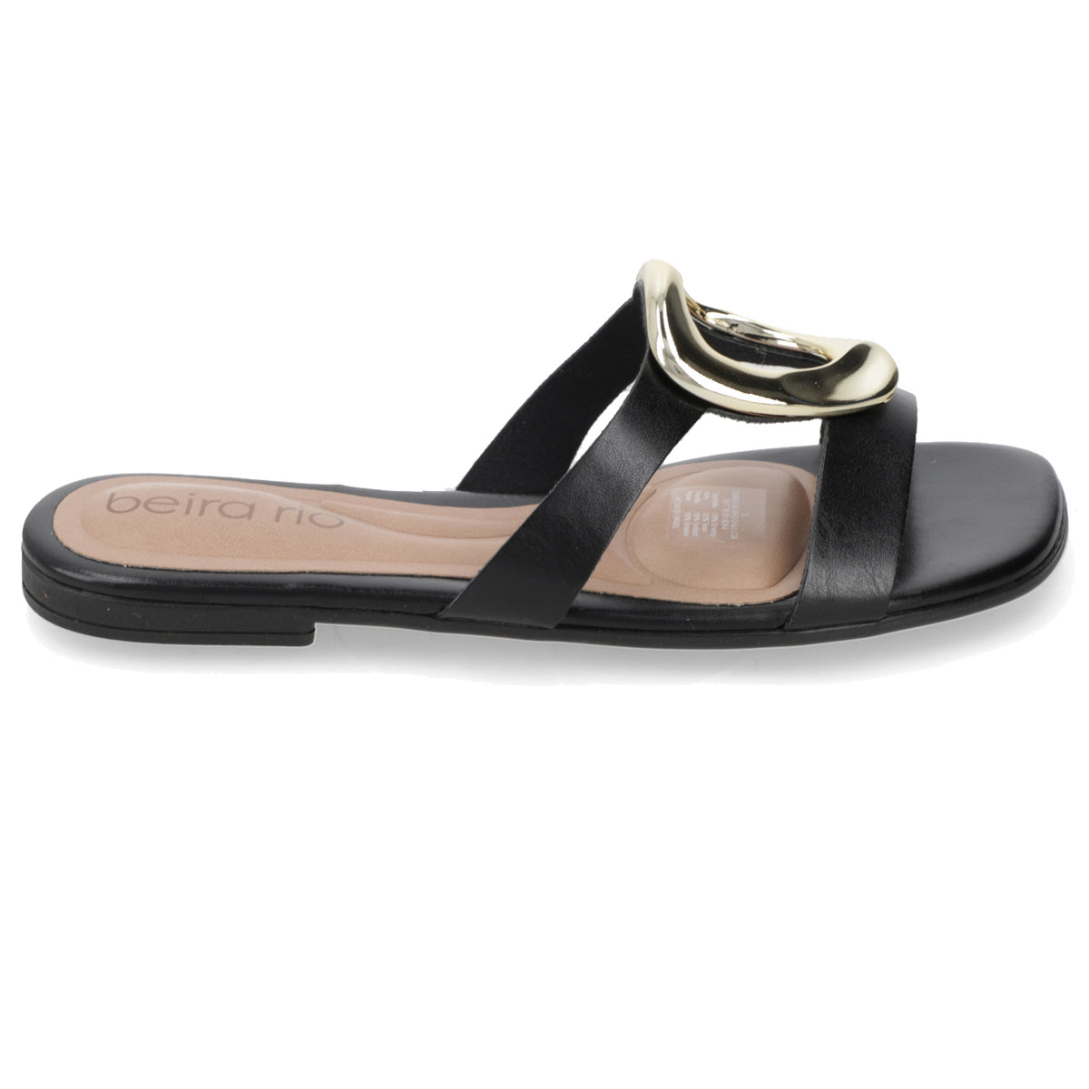 Sandalia Negro Beira Rio Ecocuero 35 / Negro