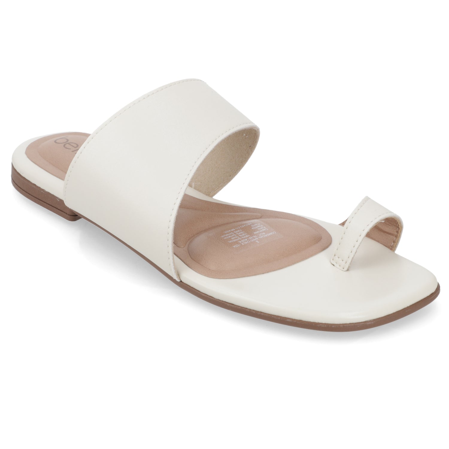 Sandalia Blanco OFF Beira Rio Ecocuero 35 / Blanco OFF