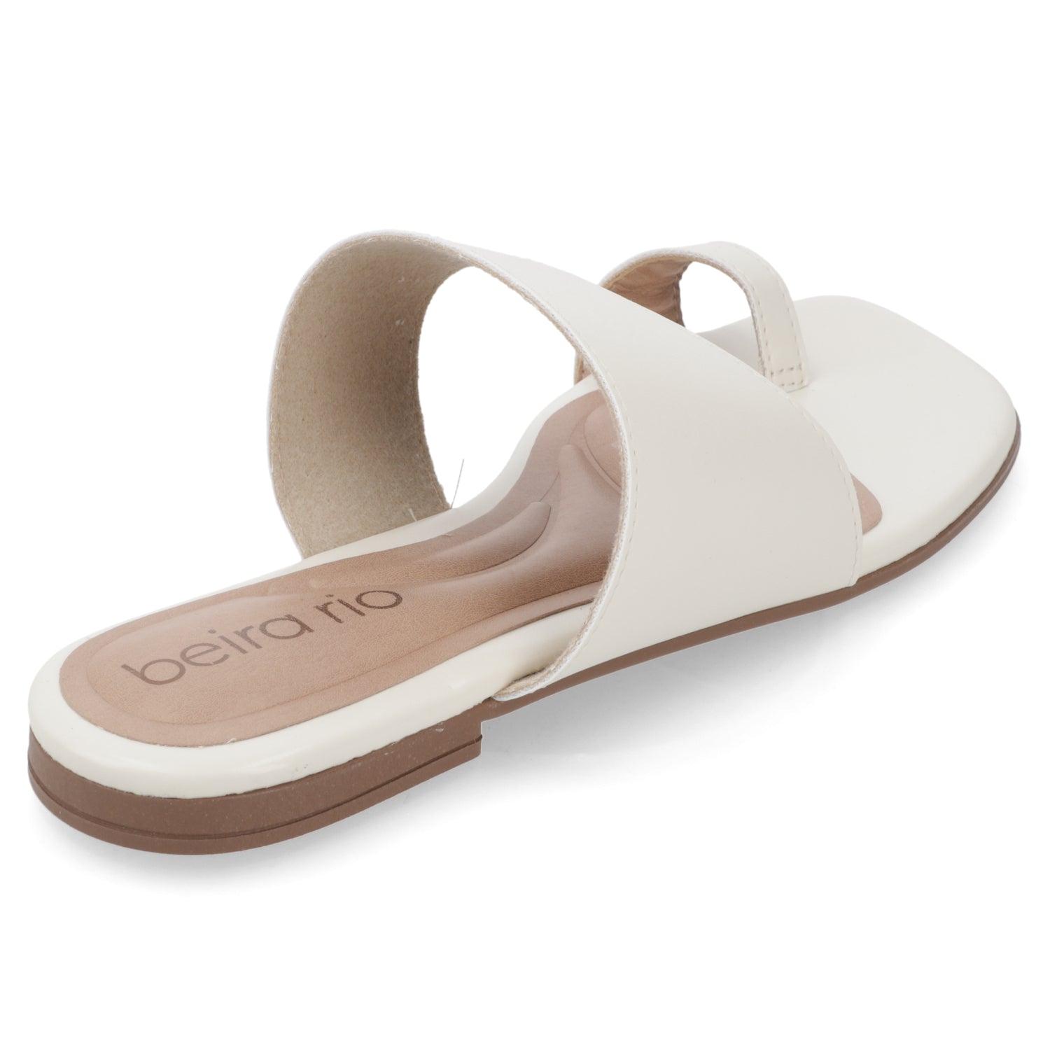 Sandalia Blanco OFF Beira Rio Ecocuero 35 / Blanco OFF