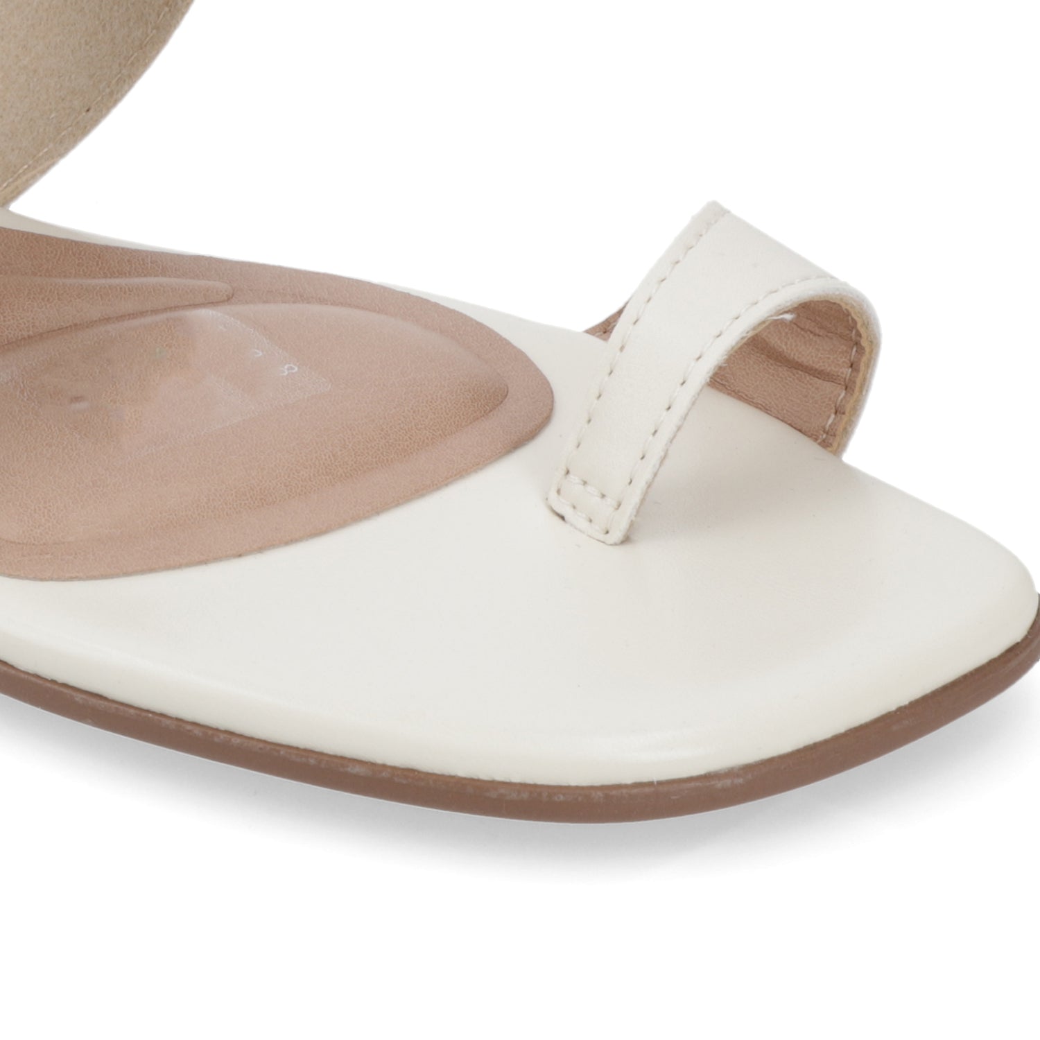 Sandalia Blanco OFF Beira Rio Ecocuero 35 / Blanco OFF