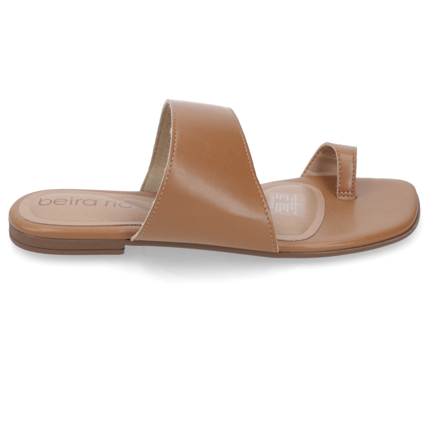 Sandalia Camel Beira Rio Ecocuero 35 / Camel