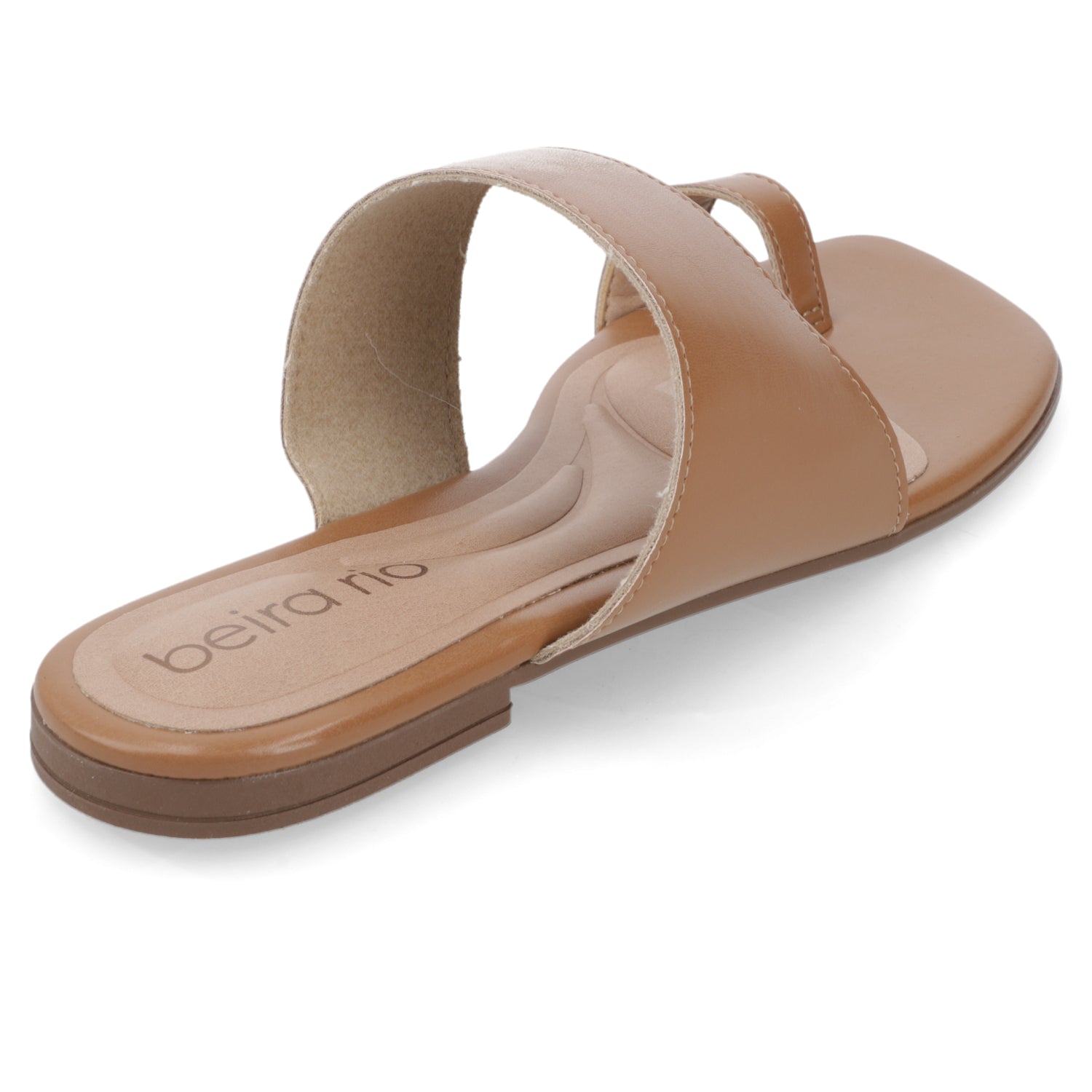 Sandalia Camel Beira Rio Ecocuero 35 / Camel