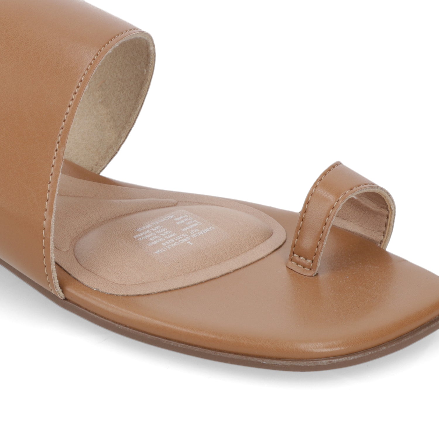 Sandalia Camel Beira Rio Ecocuero 35 / Camel