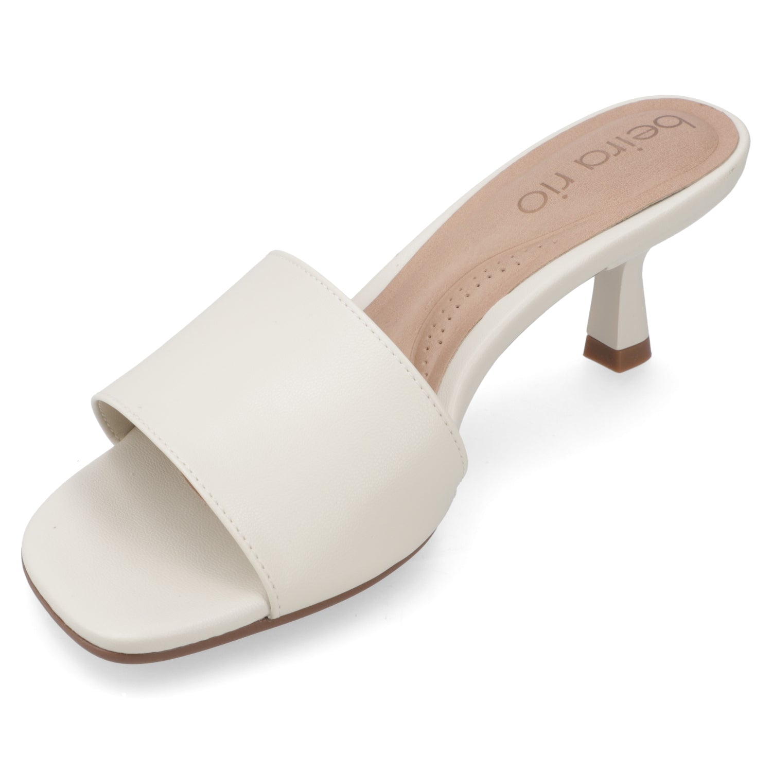 Sandalia Taco Aguja Bajo Blanco OFF Beira Rio 35 / Blanco OFF