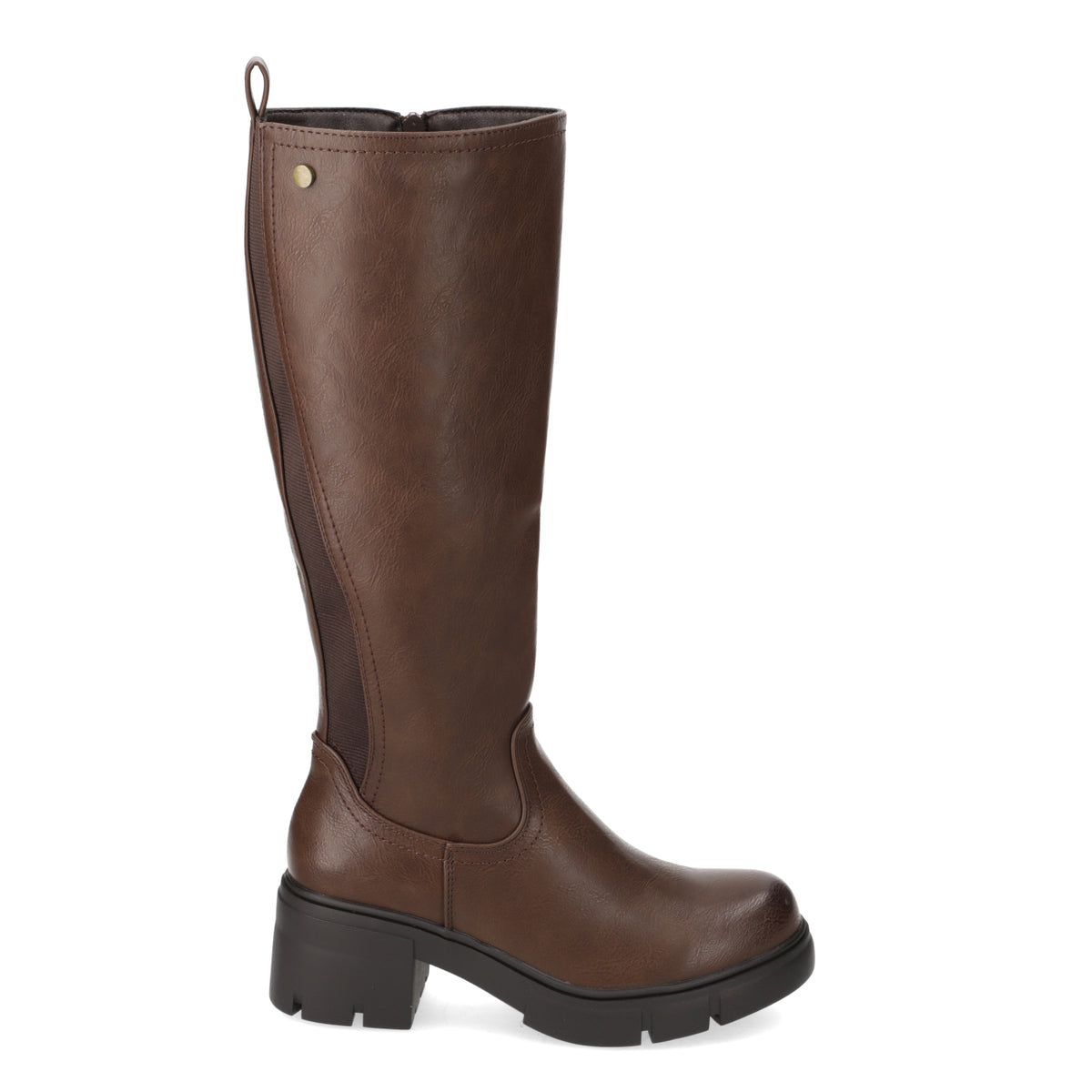 Bota Taco Ancho 5 cm Café New Walk 35 / Café