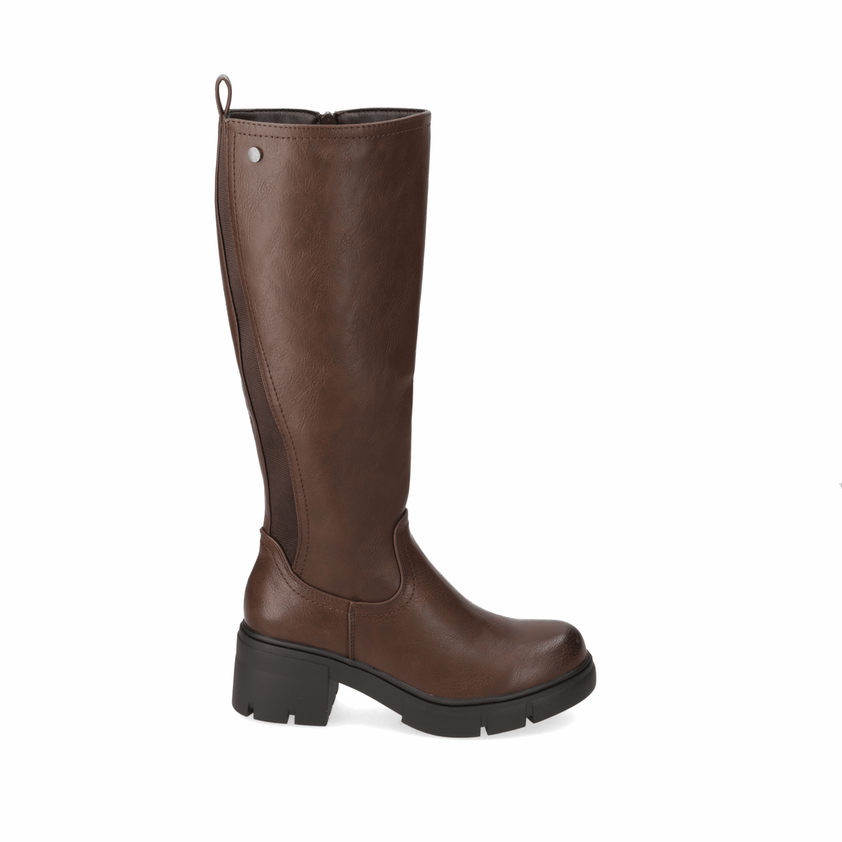 Bota Taco Ancho 5 cm Café New Walk 35 / Café