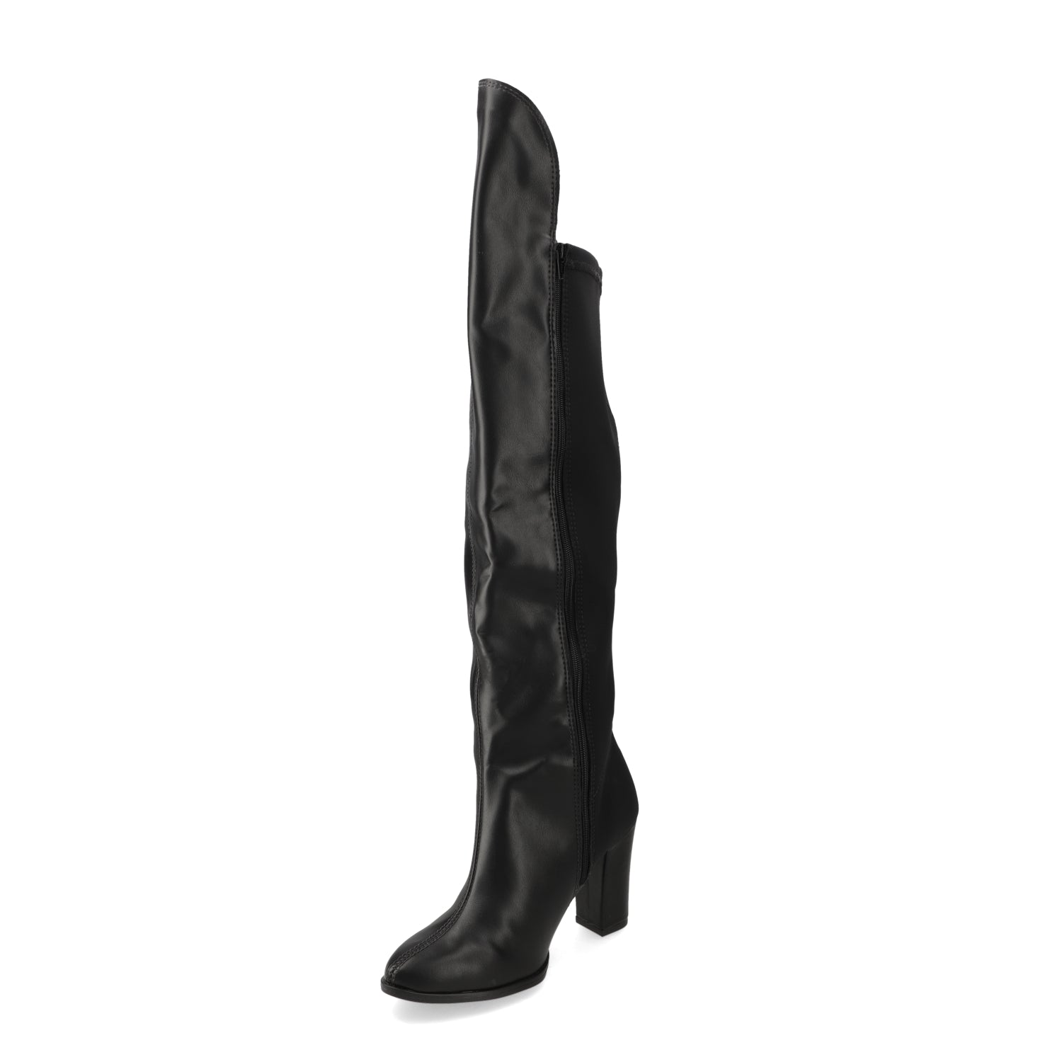Bota Taco Ancho 10 cm Negro Beira Rio 35 / Negro